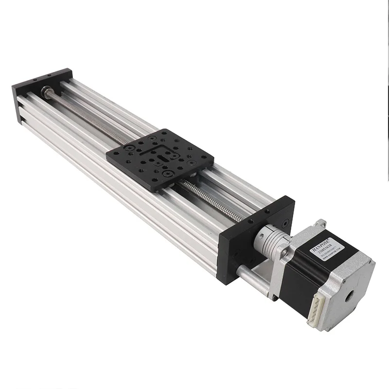 Hpv7 openbuilds C-beam activator linear z-t8 axis lead screw t8-2 / 4 / 8 / 12 / 14mm  Effective 100-350mm NEMA23 stepper motor