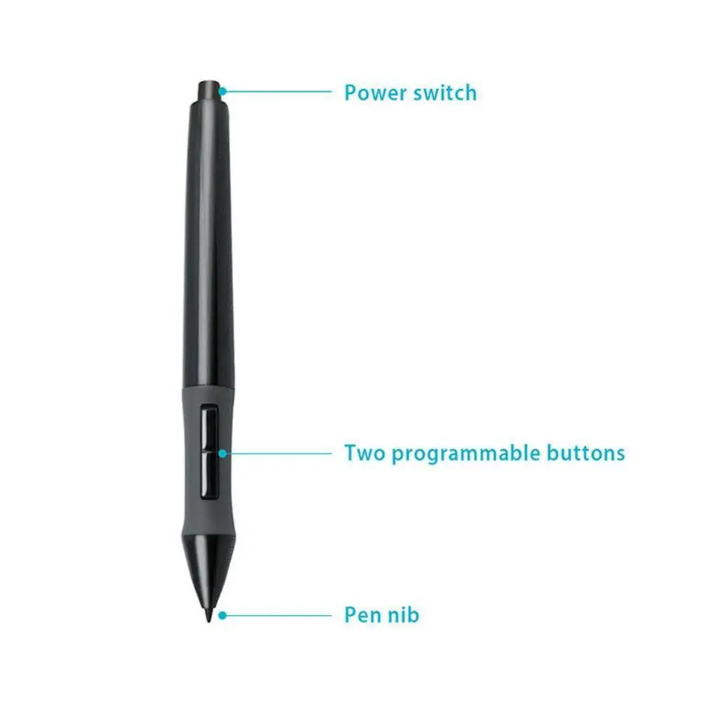 Zawód dla Huion cyfrowy długopis P68 dla huawei 420/H420/Nieuwe1060 Plus Tablet tekening 2048 poziomów Draadloze ekran rysik