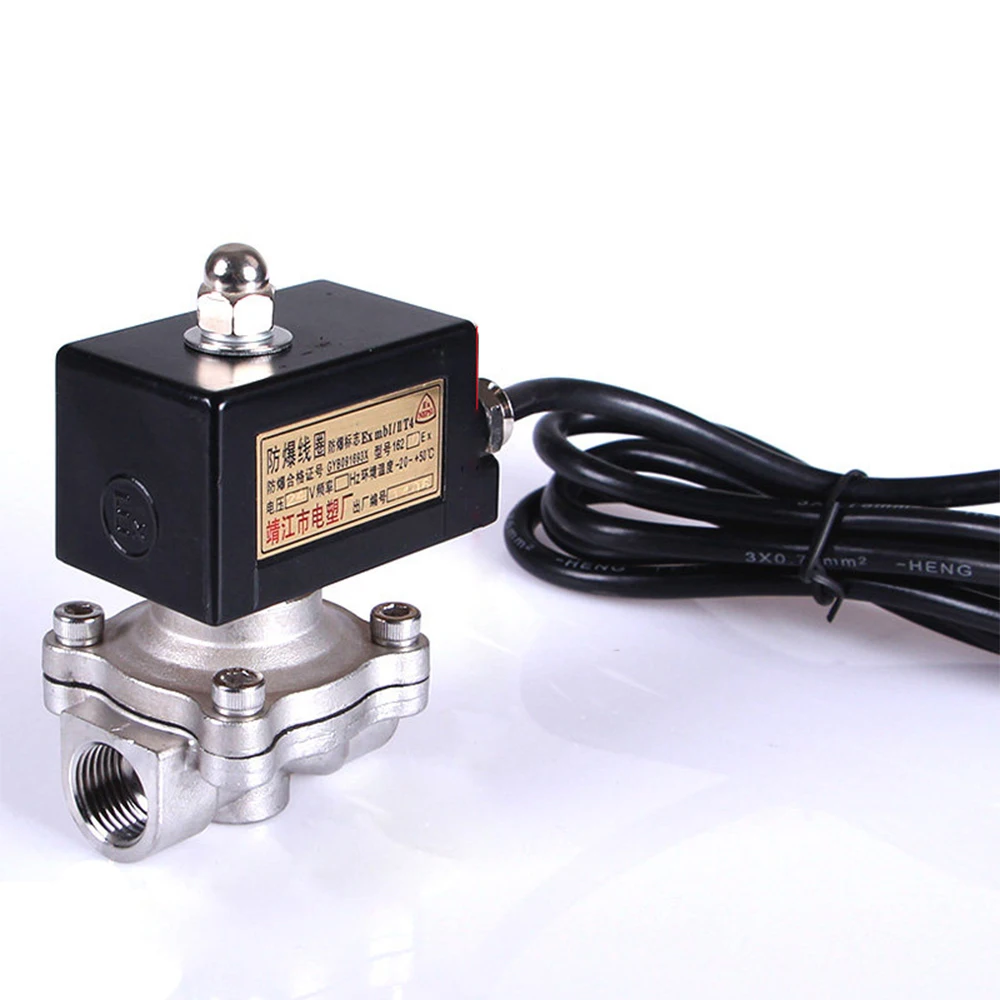 3/8“ Stainless Steel Explosion Proof Solenoid Valve is special for hazardous area