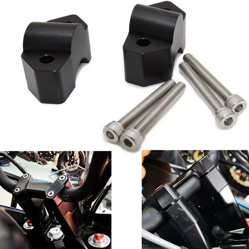 Motorcycle Handlebar Risers Height Up Adapters for CFMOTO 650MT CF 650 MT