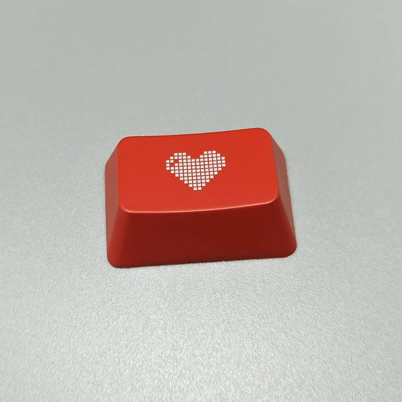 DIY Gaming Keycap for CTRL Key Red Heart for logitech- G810 G512 G413 G Pro 1pc