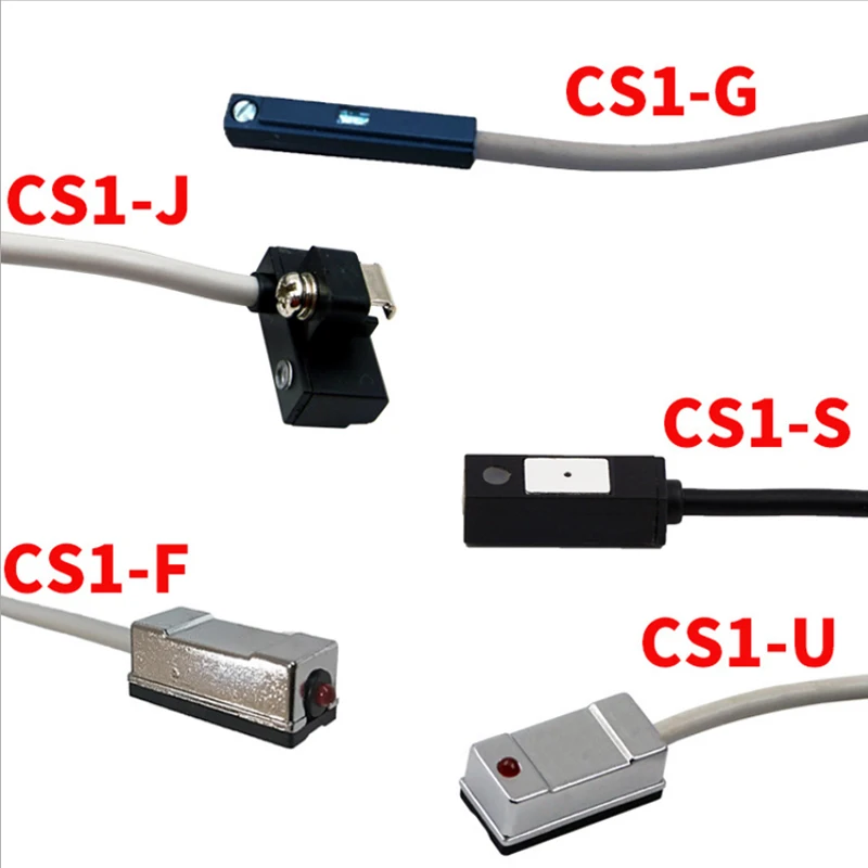 Magnetic proximity switch sensor cylinder magnetic sensor IP67 protection CS1-F/U/J/G/S