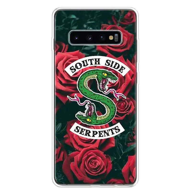 Riverdale TV South Side Serpents Phone Case For Samsung Note 20 Ultra 10 Lite 9 8 Galaxy A9 A8 A7 A6 J8 J6 J4 Plus A90 5G A80 A8