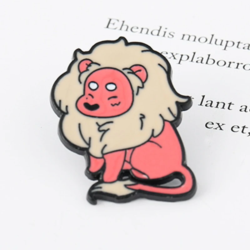 Steven universe lion badge collar brooch backpack decoration pin