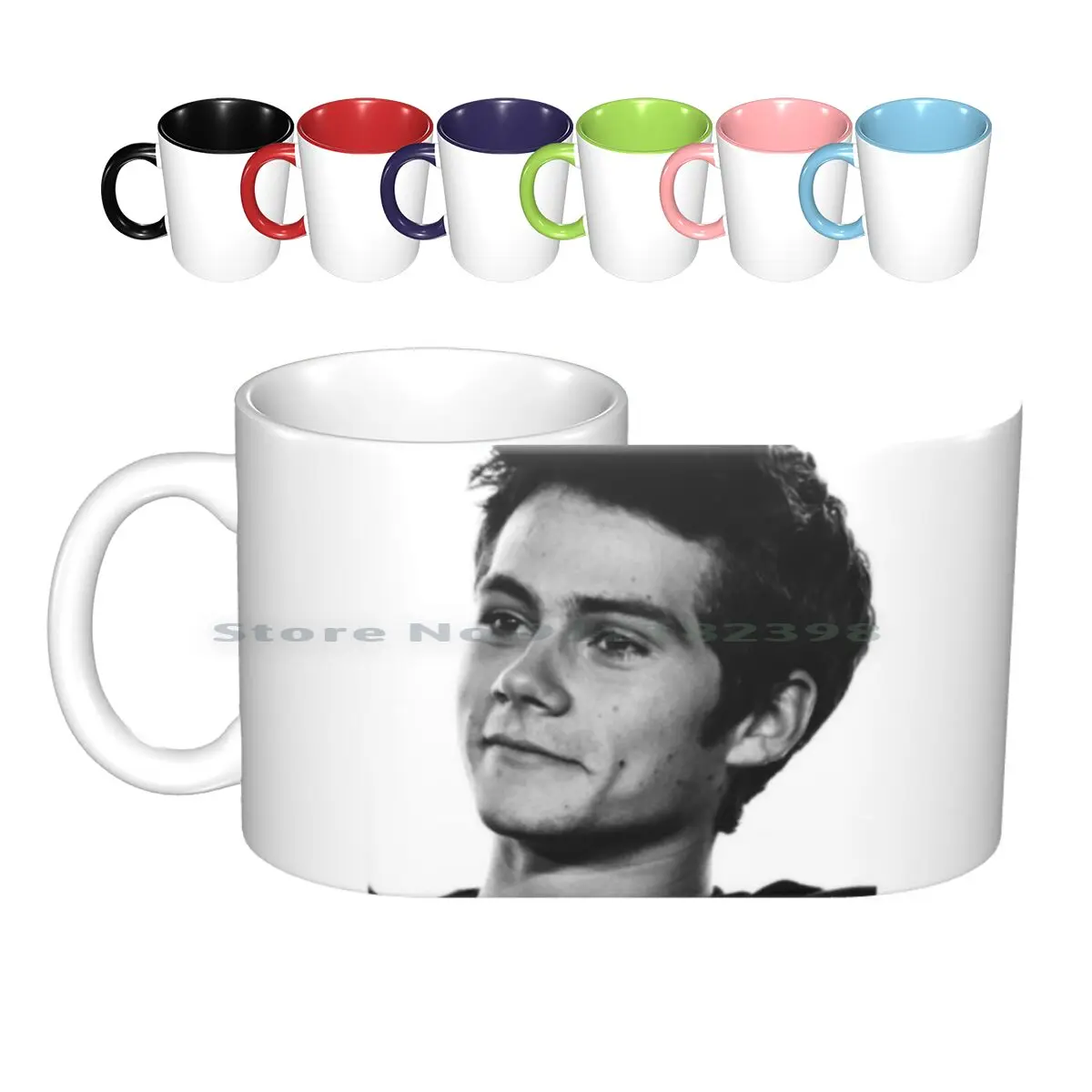 Dylan O'brien Ceramic Mugs Coffee Cups Milk Tea Mug Dylan Obrien Teen Wolf The First Time The Maze Runner Stydia Sterek