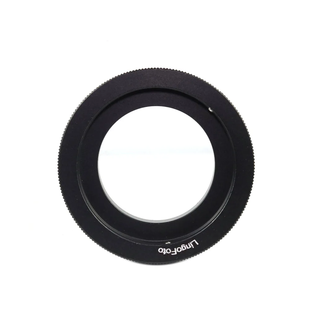Anel adaptador para montagem de lente de telescópio/microscópios t/t2 com encaixe para câmera de montagem m42
