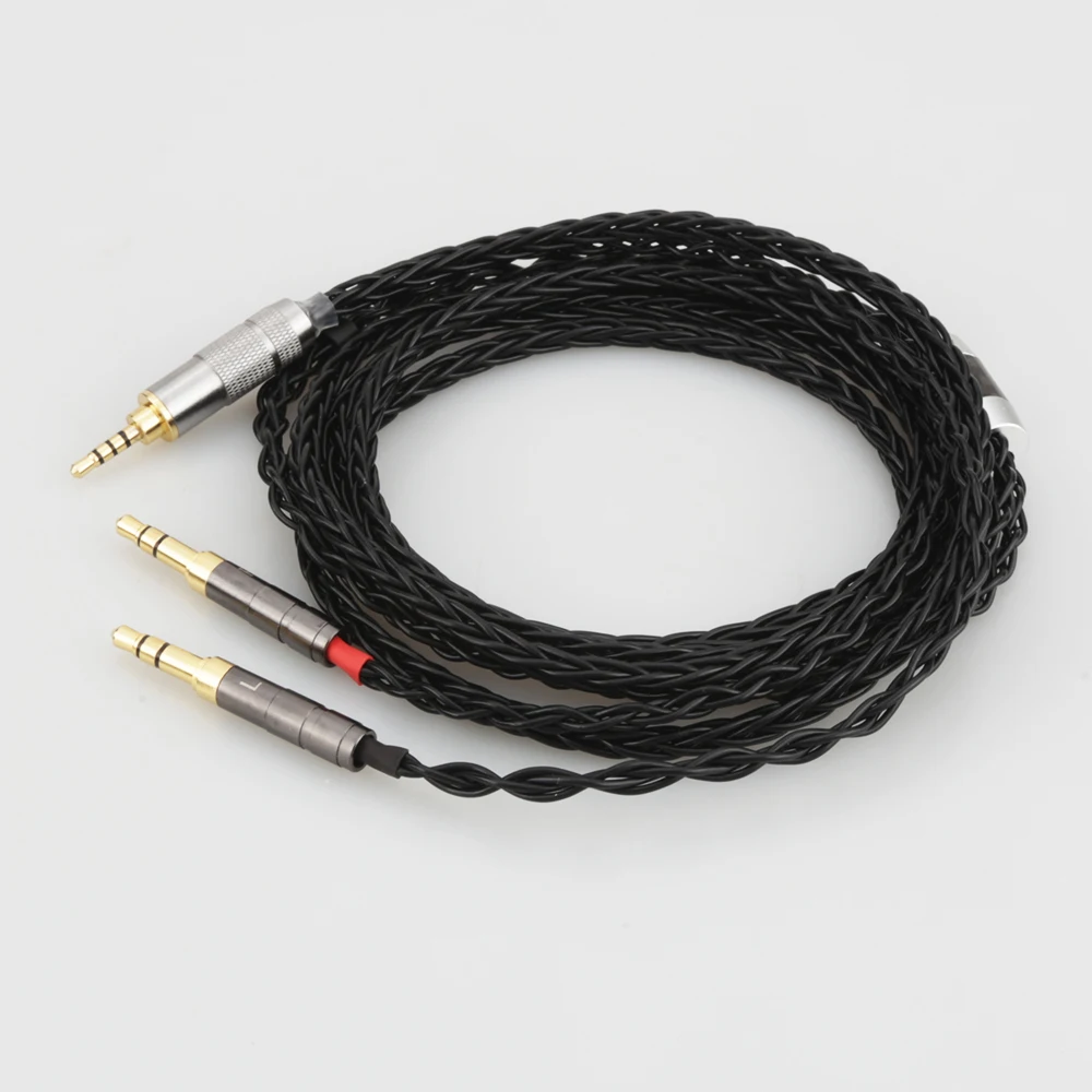 

Audiocrast 8 Cores Headphone Earphone Cable For Denon AH-D600 D7100 Hifiman Sundara Ananda HE1000se HE6se he400