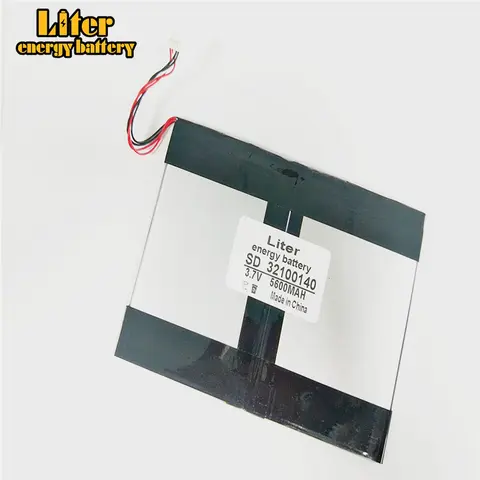 5 Thread Tablet Battery 5600mAh 3.7V Liter energy battery