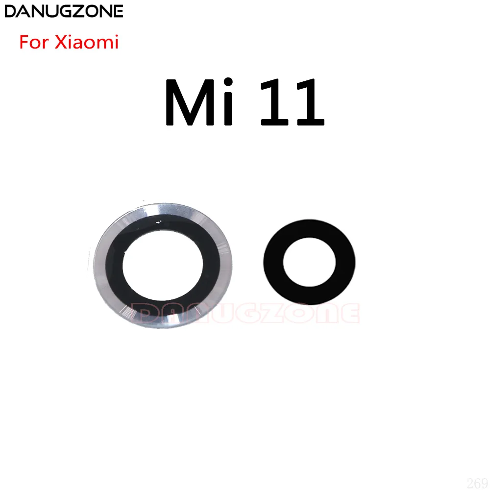 2PCS/Lot For Xiaomi Mi 11 Lite Pro Ultra Back Lens Rear Camera Glass Lens Mirror