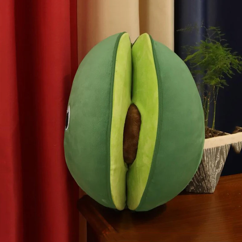 30cm Lovely Avocado Stuffed Plush Toys Filled Comfort Doll Kids Soft Sofa Cushion Cartoon Fruit Pillow Girls Boys Children Gifts