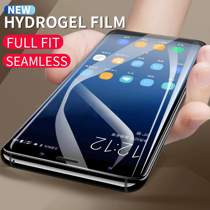 Screen Protector for Samsung A50 A30 A10 M10 M20 Hydrogel Film 9H Phone Film for Galaxy A70 A40 A20 M30 C5 C7 C8 C9 Pro