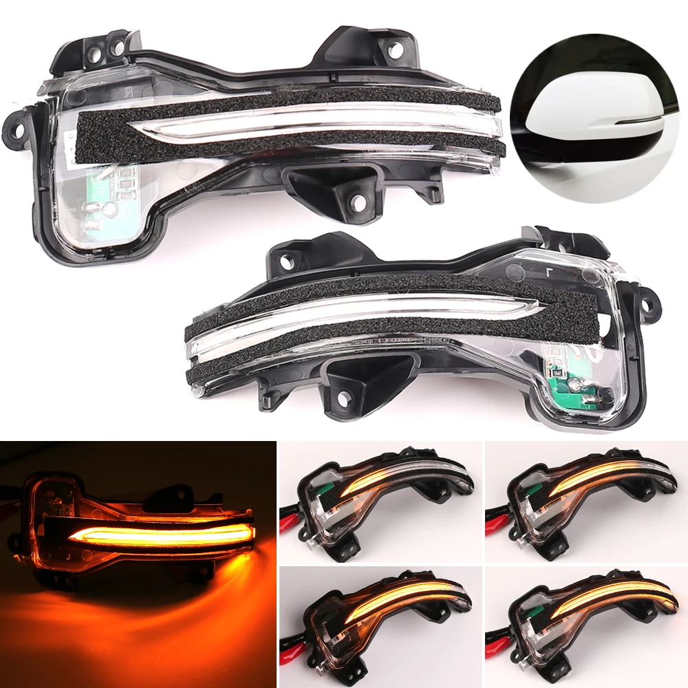 For CR-V CRV Odyssey XRV HRV Vezel FIT City Jazz Accord Gienia Greiz Side Mirror Sequential Dynamic Turn Signal Light Blinker