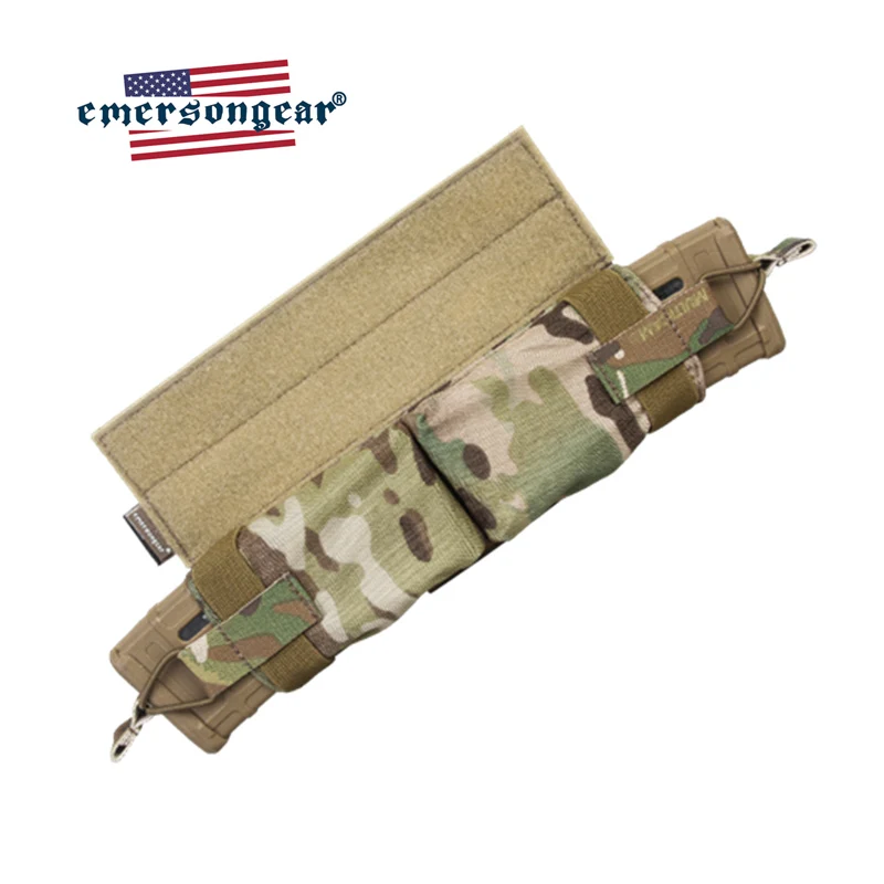 Emersongear Tactical Mag Pouch Bag Side-Pull Magazine Pouch M4 Rifle Molle Hook Loop Hunting Airsoft Gear