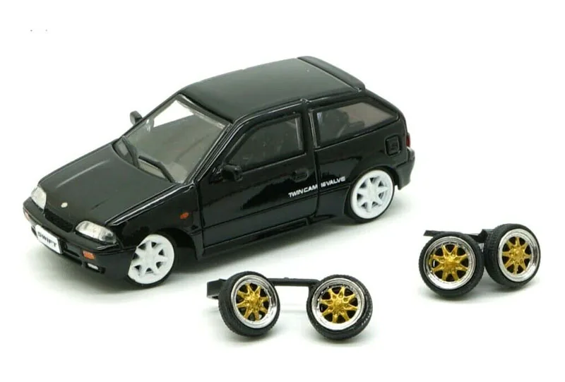 New BM 1/64 Suzukiki Swift GTi 1989 BMC Diecast Miniature Cars By BM Creations JUNIOR For Collection Gift