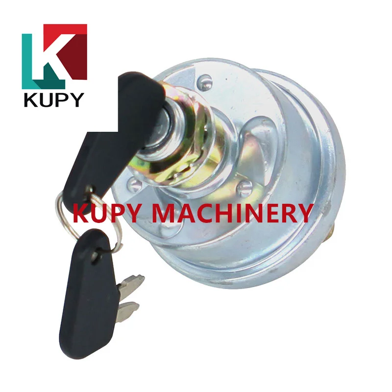 KUPY high quality Ignition Switch 7N0718 7H7290 7N-0718 With 8H5306 Keys For Caterpillar 725 730 735 740 D250E D300E Wheel Loade