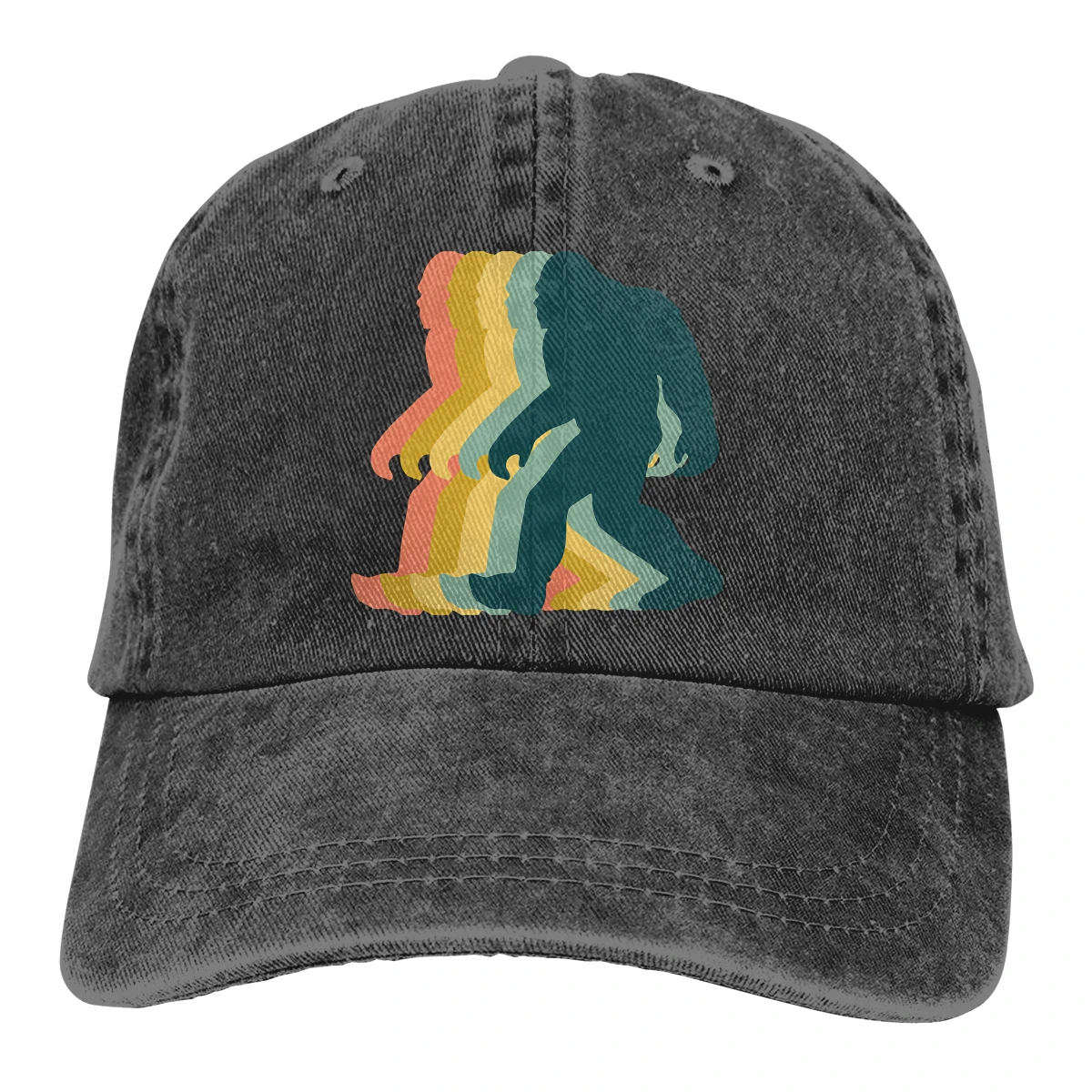 

Bigfoot, ретро, поп-арт, цветные, прогулочные, снежные, бейсбольные, брикет, кепка, ковбойские, для детей, шапки для мужчин и женщин, головные убор...