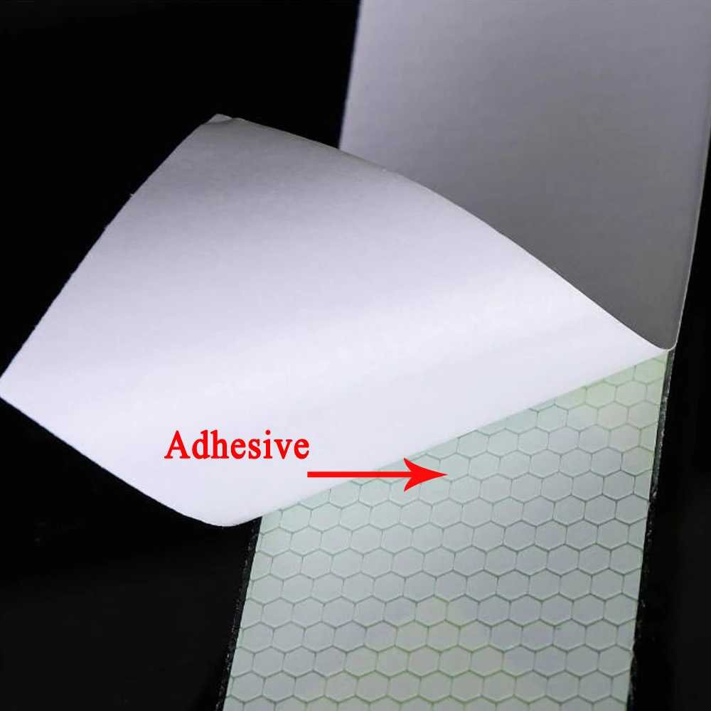 5cmx50m/Roll Green Black Arrow  Car Warning Safety Reflectante Tape Film Auto Reflector Sticker For Car Styling