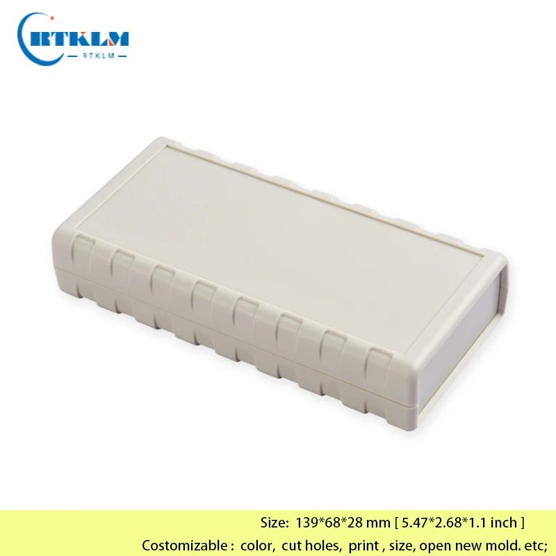 

ABS plastic electronic project box diy junction box Desktop enclosure PCB design plastic handheld enclosure 139*68*28mm