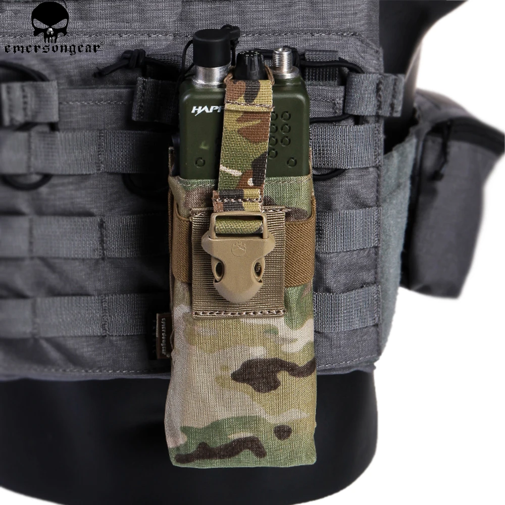 Emerson-ラジオポーチprc148/152,rrvベスト用,molle jpc用の戦術的な狩猟用ラジオポーチ,avs。cpcベスト