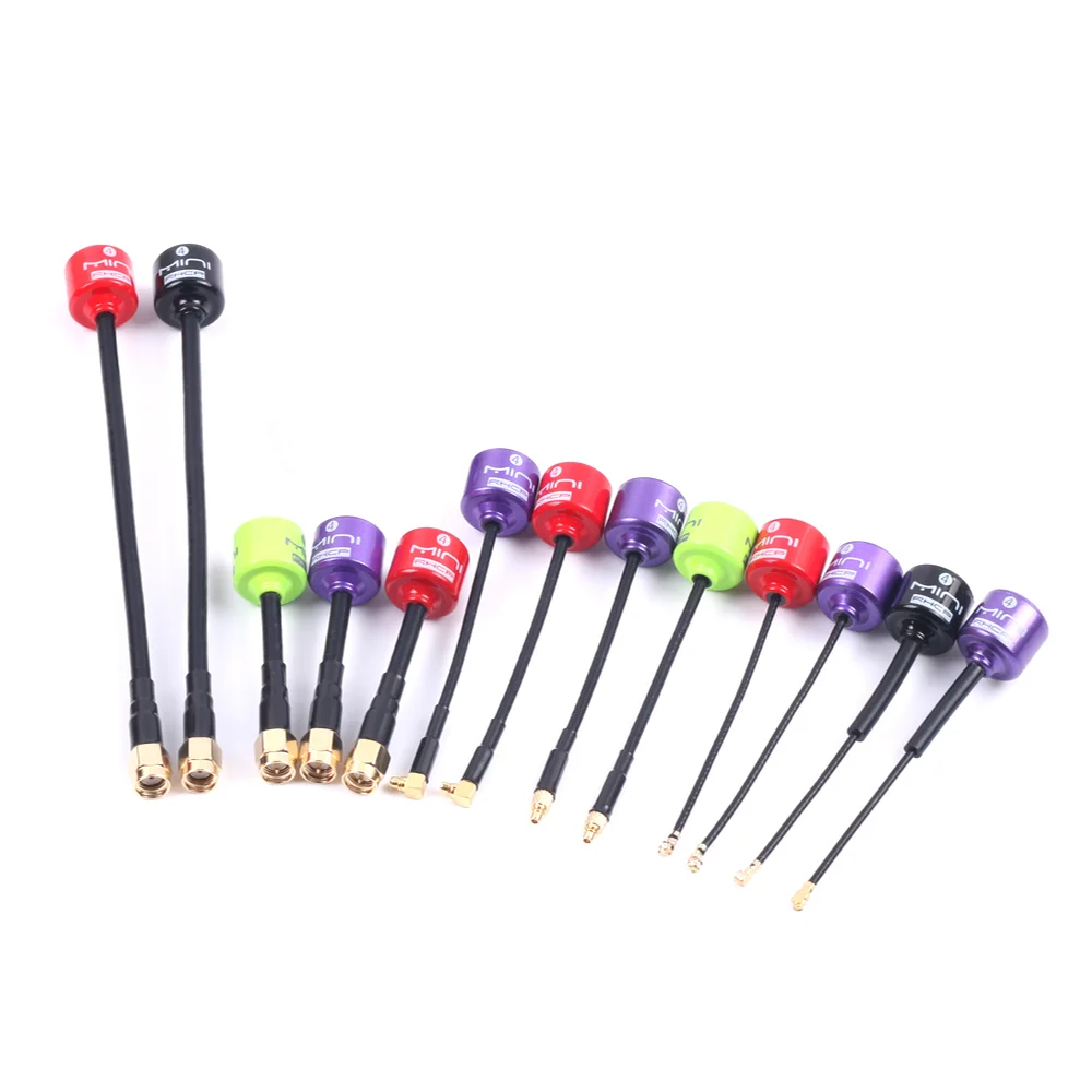 

Lollipop Mini 4 RHCP FPV Antenna 2.8dBi High Gain SMA/RP-SMA/MMCX/UFL for RC Racing Drone FPV Transmitter/Receiver