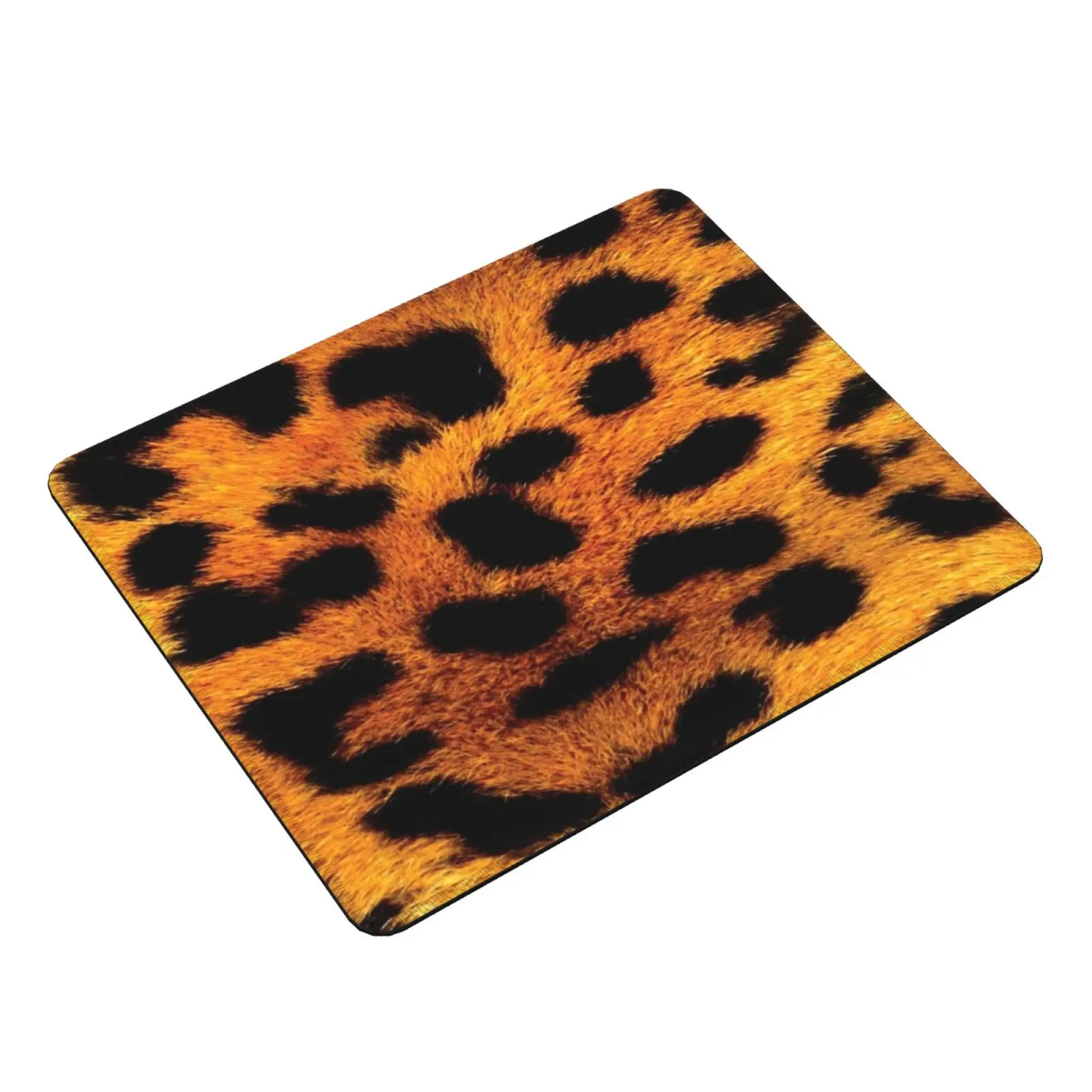 Leopard Print Design Cloth Face Mouse Pad DIY Print Quarantine Face Inhale Breath Oxygen Children