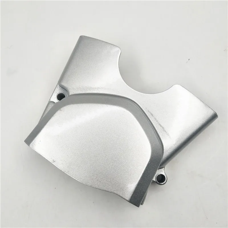 Silver Left Engine Sprocket Cover For 50cc 70cc 90cc 110cc 125cc Dirt Pit Bike ATV Quad Go Kart