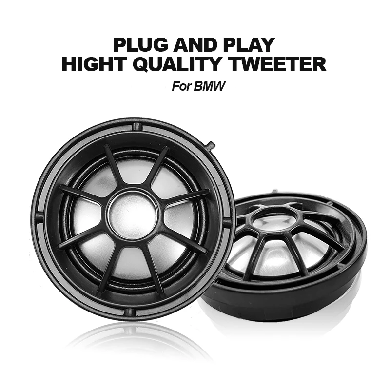 Car Door Tweeters For BMW F10 F30 F34 F20 F46 F22 F23 G20 G30 G01 F48 E60 E90 Series High Quality Circular Speakers Audio  Horn