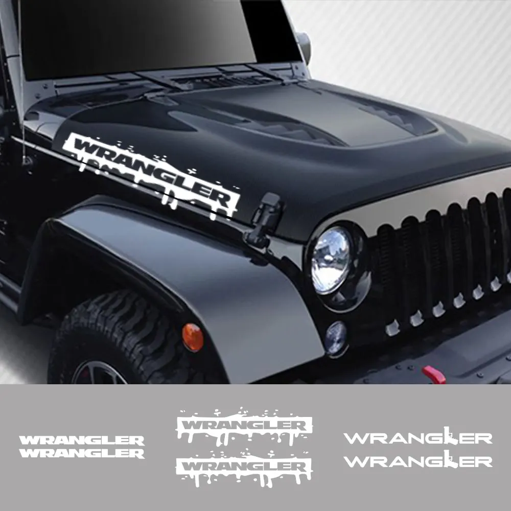 

2 шт., наклейки для Jeep Wrangler JK JL TJ YJ