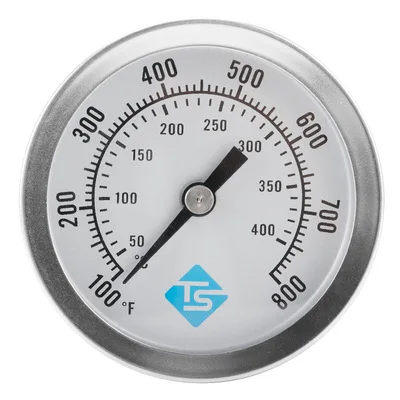 62Mm 100-800 ℉ Axiale Rvs Barbecue Rack Pointer Oven Thermometer Tester Meter Meetinstrument Gereedschappen Drop verzending