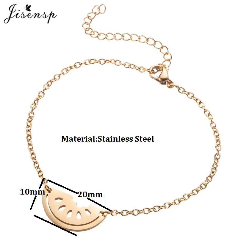 Jisensp Retro Stainless Steel Charm Bracelets for Women Fashion Jewelry Punk Elephant Bracelet vsco Girl Friendship Bisuteria