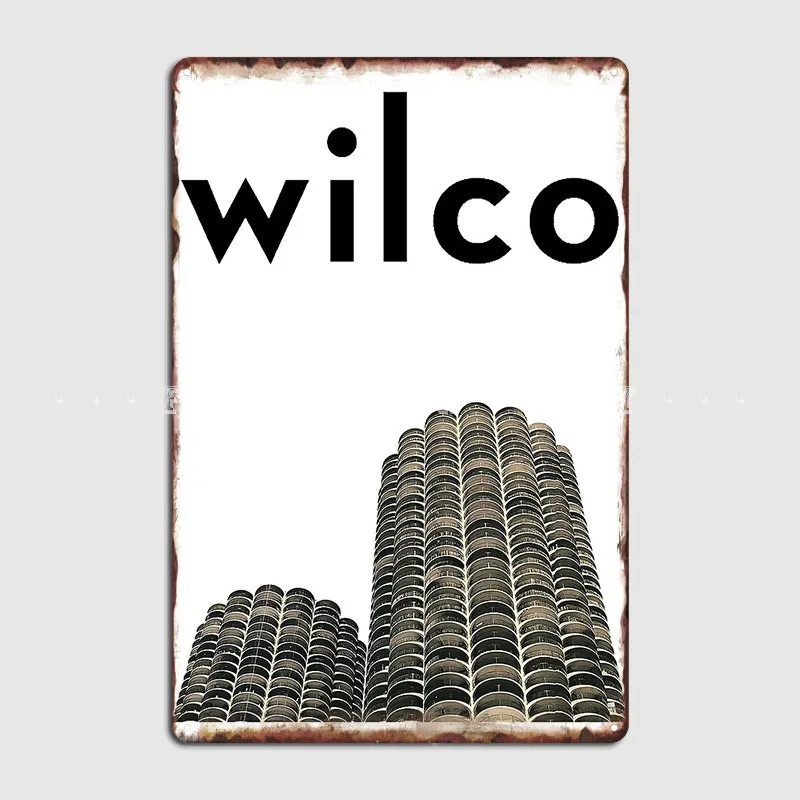 Wilco Metal Sign Pub Home Design Plates Tin Sign Poster