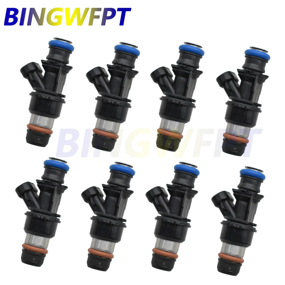 8PCS / LOT High Quality 25317628 17113698 Fuel Injector For GMC Cadillac Chevrolet 4.8L 5.3L 6.0L 2001-2007 Car Accessories