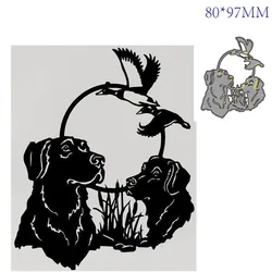 Metal Cutting Dies Cut Mold Animal dog and wild goose Decoration Scrapbook Paper Craft Knife Mould Blade Punch Stencils