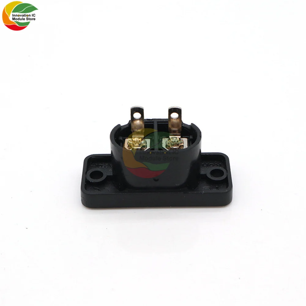 Hot Sale 5pcs Power Socket AC-005 Solid Pin Charging Socket 8 Suffix Socket AC Socket Screw Installation Inlet Plug AC Socket