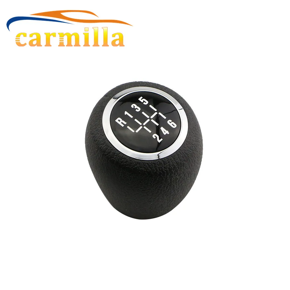 Carmilla 6 Speed Car Gear Head Shift Knob Handball for Chevrolet Cruze Sedan Hatchback 2009 - 2013 2014 2015 2016 Auto Parts