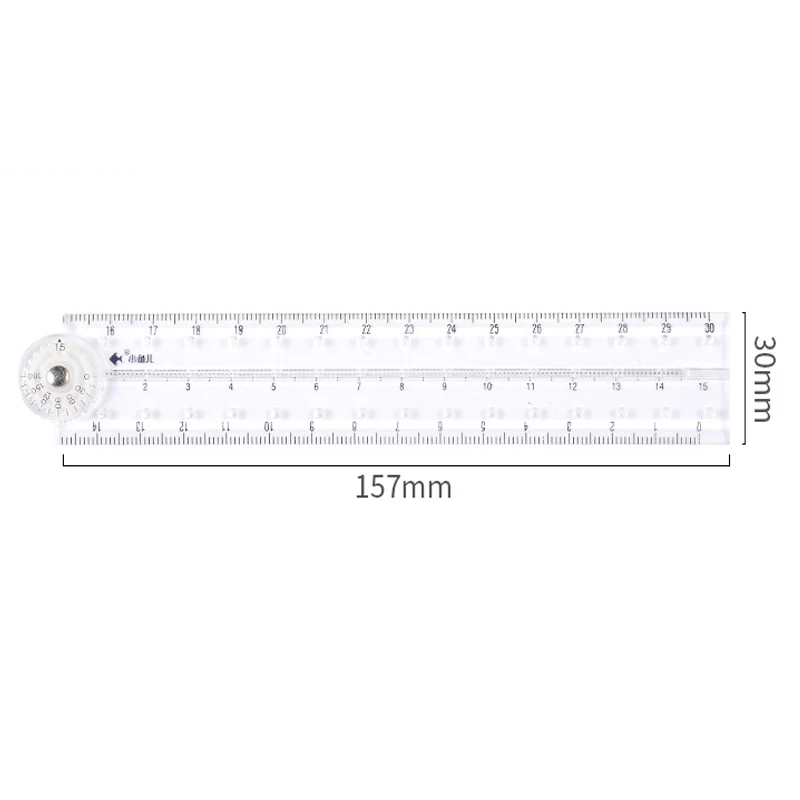 1PCS Creative Folding Ruler Graphic 30cm Cute Ruler Student Stationery School&Office Supplies Wholesale Children Gifts Papelaria