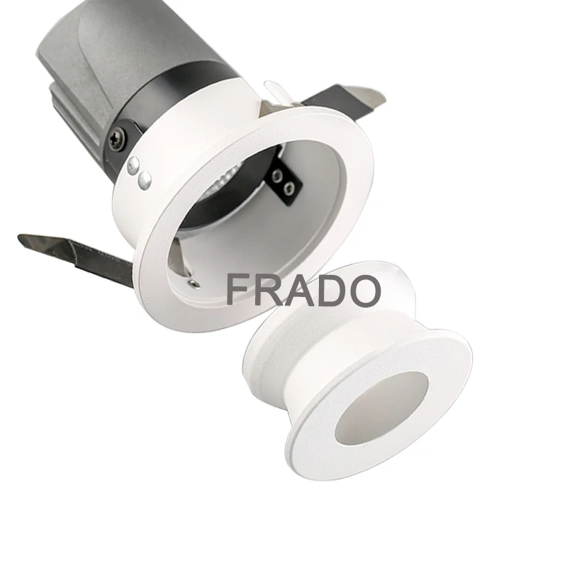 Hohe Helle 5W 7W 12W 20W 30W Dimmbare COB LED Downlights 24 Winkel Leuchte Einbau lichter der decke Unten Lampen Garantie – Detail 19