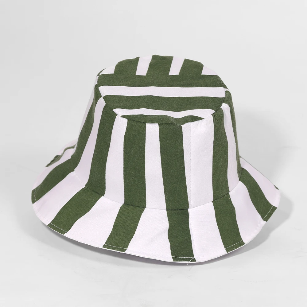 Anime Bleach Urahara Kisuke Cosplay Hat Cap Dome Green and White Striped Summer Cool Hat Watermelon Hat