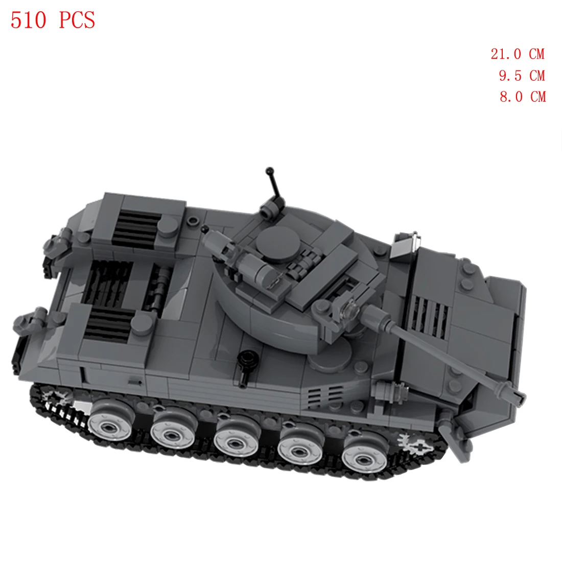 hot military WWII Soviet Army BMD-2 Airdrop tank vehicles cold war equipment model Building Blocks weapons bricks toys for gift