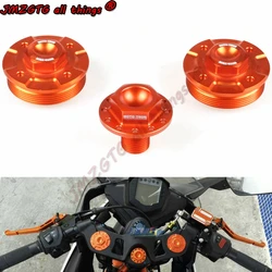 Motorcycle Aluminum alloy Front fork suspension screw nut+direction bolt nut For RC390 Duke390 2018 2019 2020