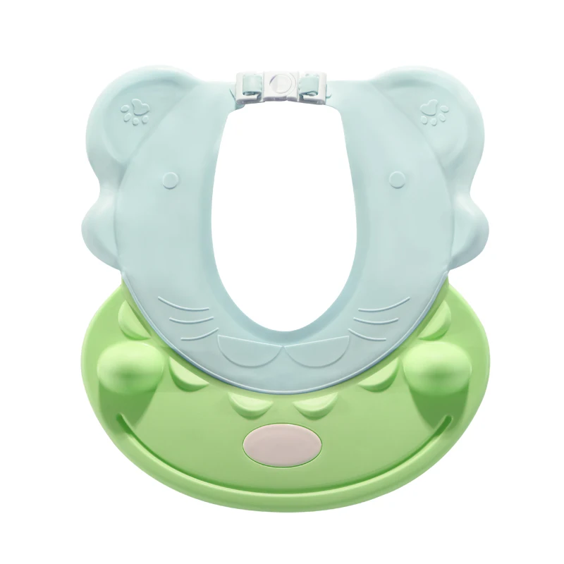 Kids Wash Hair Shield Direct Visor Caps Shampoo Bathing Shower Cap for Children Baby Care Sweet Lovely Hippos Style  Hats image 5