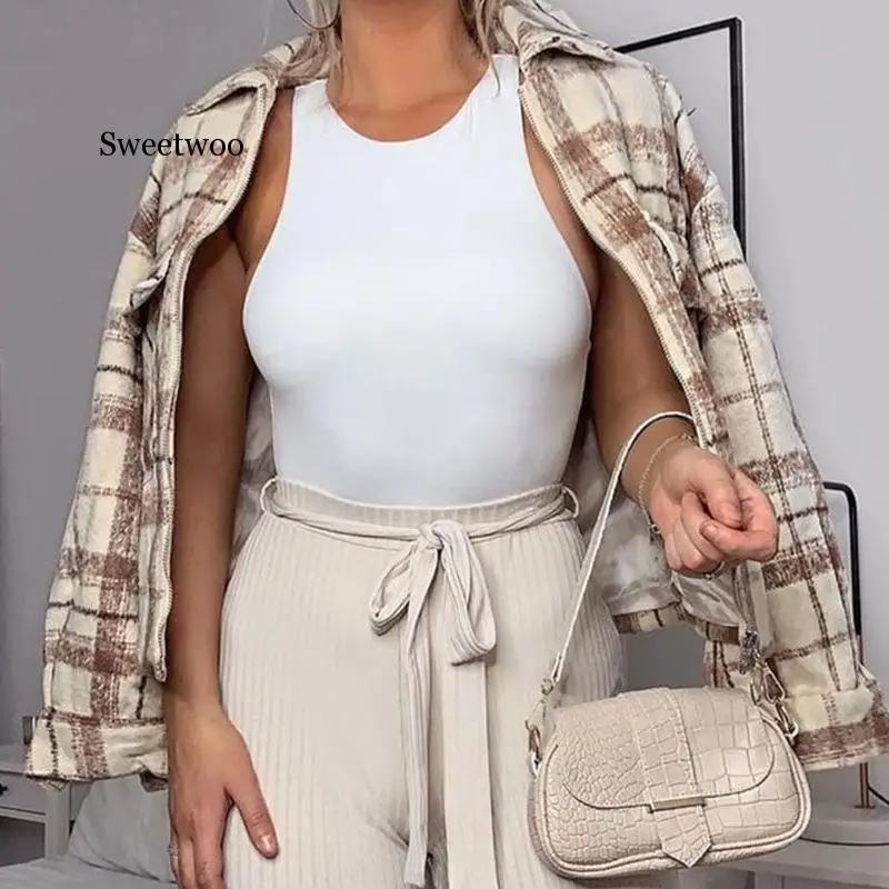 Estate Senza Maniche O Collo Sexy Della Tuta Delle Donne Fuori Dalla Spalla Del Corpo Magliette E Camicette Streetwear Casual Bianco Body E Tutine