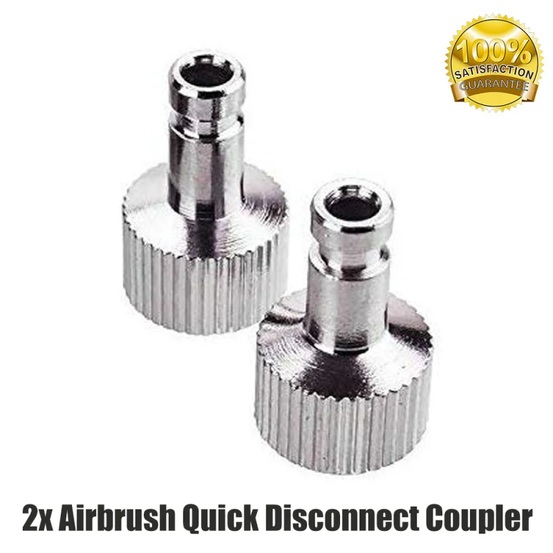 Adaptador de desconexión de acoplamiento de liberación rápida para cepillo de aire, conector macho y hembra de 1/8 pulgadas para compresor de aire,