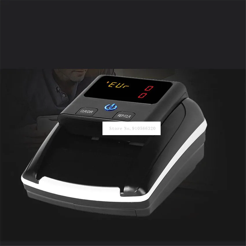 Euro/Dollar Money Checker Portable Mini Hand-held Commercial Cash Money Banknote Detector Counterfeit Detector XD-130