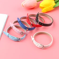 Mini Artificial Leather Belt Doll Waist Belt for Bjd Doll Clothes Bag Handmade DIY Doll Accessories Long 20cm Width 5/8mm