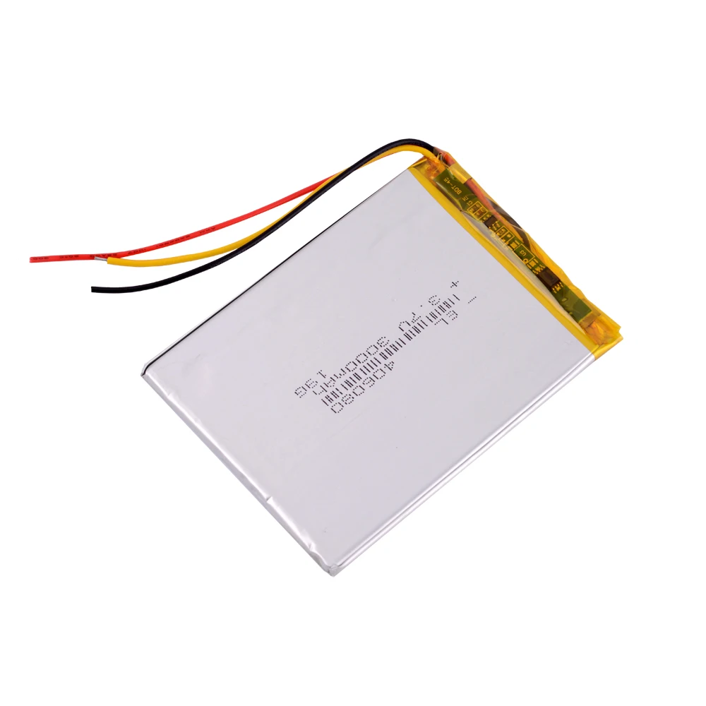 Sostituzione 3 linee 406080   Batteria ai polimeri di litio da 3,7 V 3000 MAH per libro onyx darwin 3 lettori libri e-book