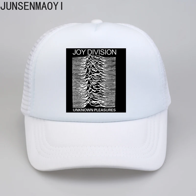 Men Women Baseball Cap Joy Division Unknown Pleasure punk hat rock hipster streetwear Baseball Mesh Net Trucker Caps Hat Sun Hat