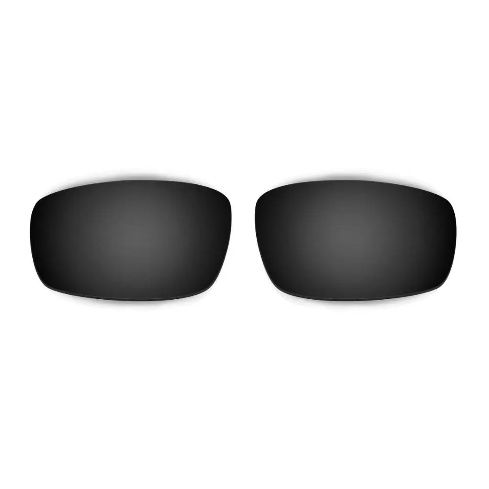 Hkuco For Monster Pup Sunglasses Polarized Replacement Lenses 2 Pairs - Black&Silver