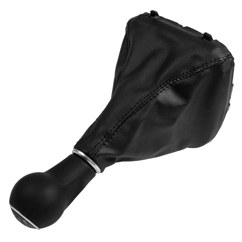 Perilla de palanca de cambios, cubierta de bota, funda de palanca para Seat Leon II Toledo III Altea XL 2005 2006 2007 2008 2009 2010 2011 2012