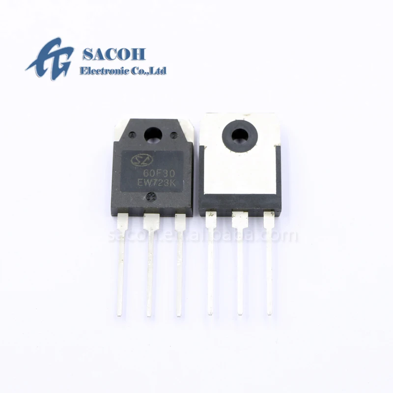 New Original 10Pcs/Lot SFR60F30PN 60F30A 60F30 OR SFR60F30AE OR SFR60F30APN OR SFR60F30PNA TO3P 60A 300V FRD Fast Recovery Diode